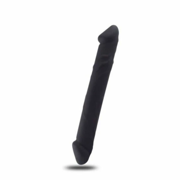 Best Couples Sex Toys Darkside – Double Joy 10.2 Inch Dildo Black 2 Best Couples Sex Toys Darkside – Double Joy 10.2 Inch Dildo Black - Image 2
