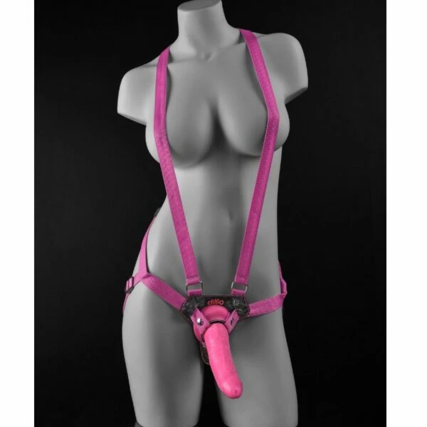 Best Couples Sex Toys Dillio – 7 Inch Strap On Suspender Harness Set – Pink 1 Best Couples Sex Toys Dillio – 7 Inch Strap On Suspender Harness Set – Pink