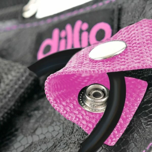 Best Couples Sex Toys Dillio – 7 Inch Strap On Suspender Harness Set – Pink 5 Best Couples Sex Toys Dillio – 7 Inch Strap On Suspender Harness Set – Pink - Image 5