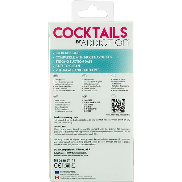 Addiction – Cocktails Peach Bellini 5.5 Inch Dildo 7 Addiction – Cocktails Peach Bellini 5.5 Inch Dildo - Image 7