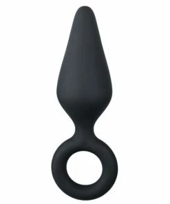 Easy Toys Anal Collection Easy Toys – Black Buttplug With Pull Ring Large