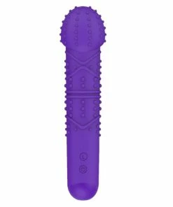 FAAK Purple Silicone Rechargeable Wand Vibrator