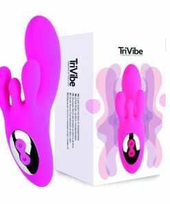 FeelzToys Feelz Toys – TriVibe G-Spot Vibrator With Clitoral & Labia Stimulation Pink