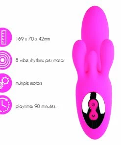 FeelzToys Feelz Toys – TriVibe G-Spot Vibrator With Clitoral & Labia Stimulation Pink -Strap-On-Me® Shop unnamed file 895