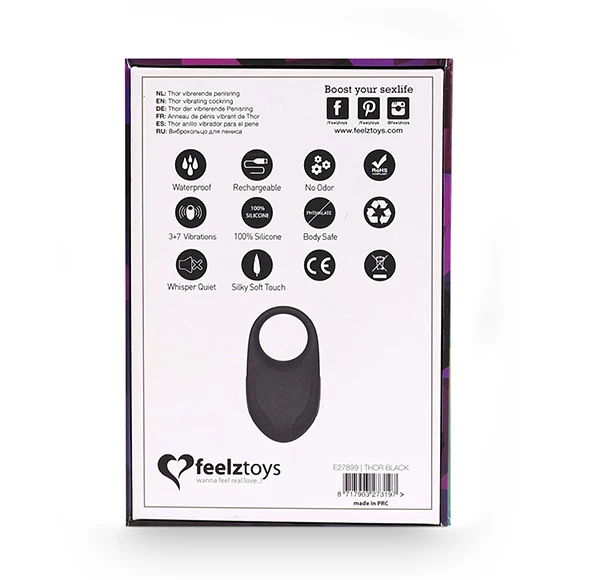 Best Couples Sex Toys FeelzToys – Thor Vibrating Black Cockring 6 Best Couples Sex Toys FeelzToys – Thor Vibrating Black Cockring - Image 6