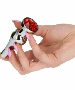 Fetish Art – Ace Of Spades Silver Red Jewelled Butt Plug – Small -Strap-On-Me® Shop unnamed file 995